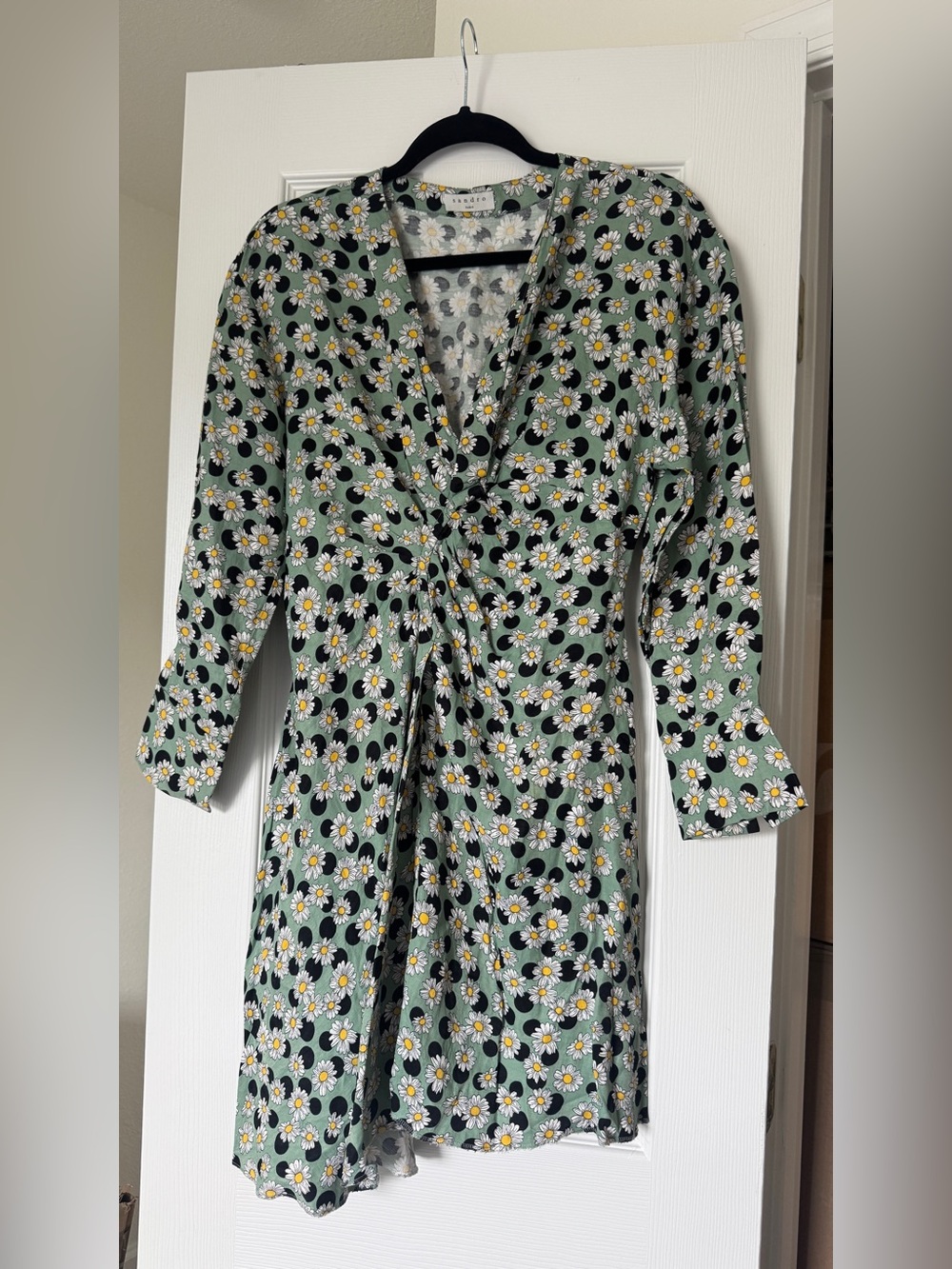 Sandro Longsleeve Mini Dress